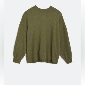 Green Mock neck sweater